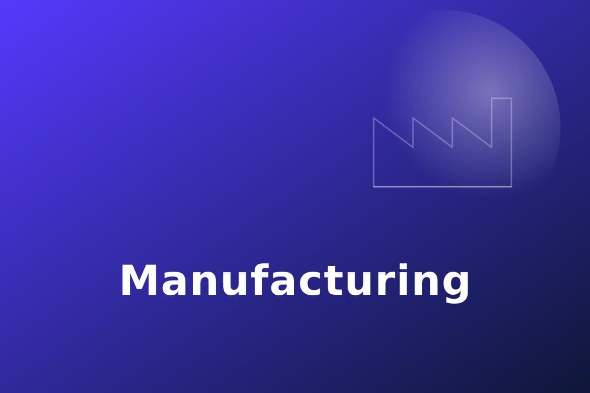 Factory shop floor with OEE dashboard and traceability scan
