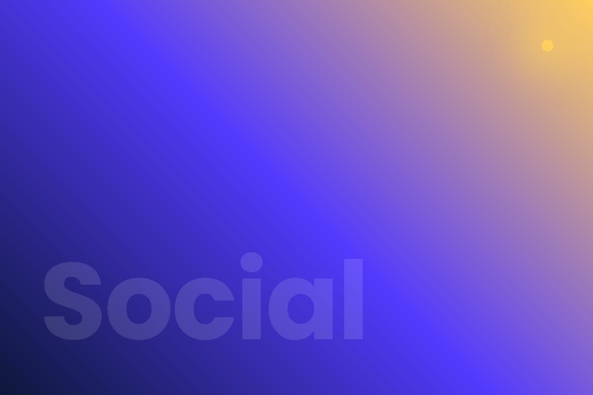 Social media content calendar across platforms